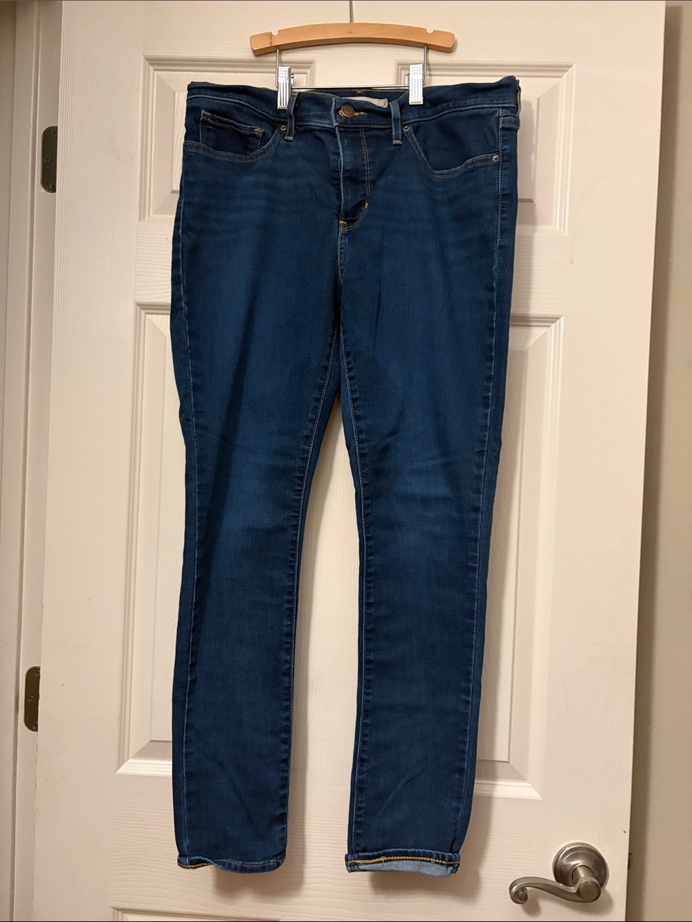 Levi's Deep Indigo Skinny Jeans